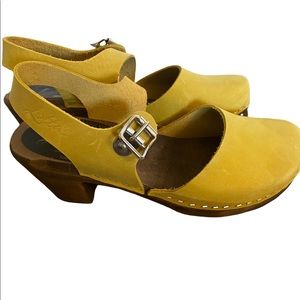 Lotta from Stockholm Yellow Clogs
